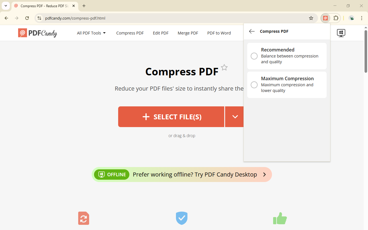 PDF Candy | 在线 PDF 工具