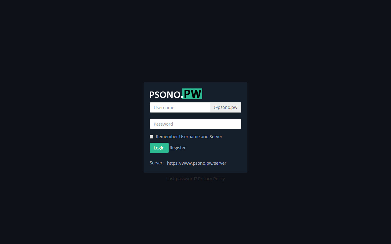 Psono - Free Password Manager