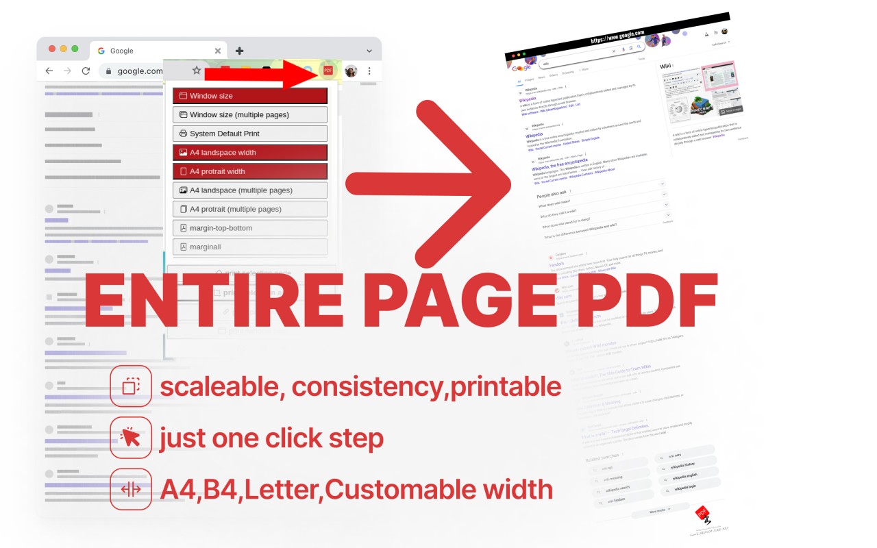 Just-One-Page-PDF: An awesome web page to PDF tool