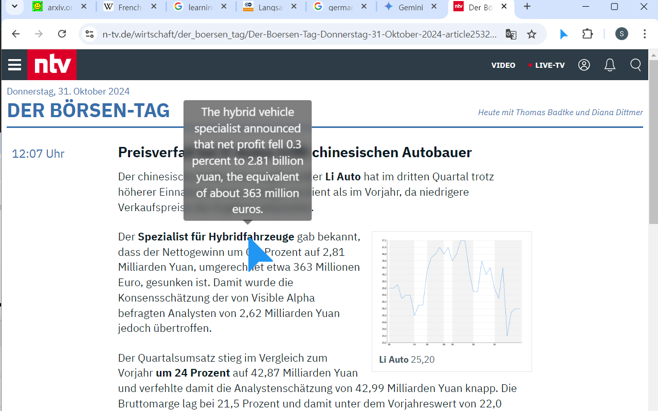 鼠标工具提示翻译器 - PDF 和 Netflix Youtube 双字幕