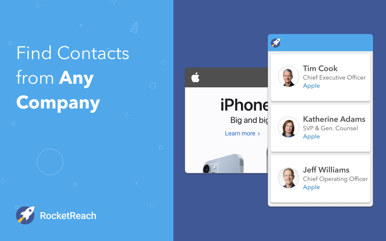 RocketReach Chrome Extension