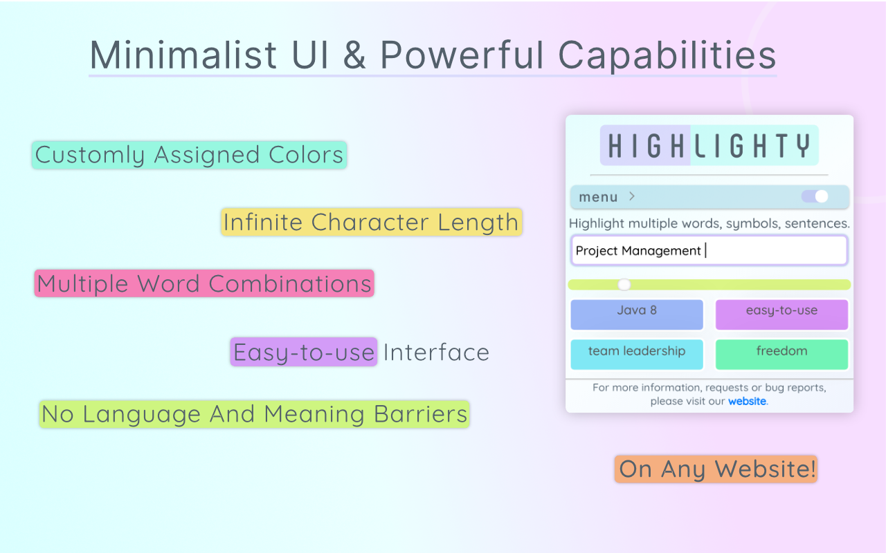 Highlighty: Search, Find, Multi Highlight