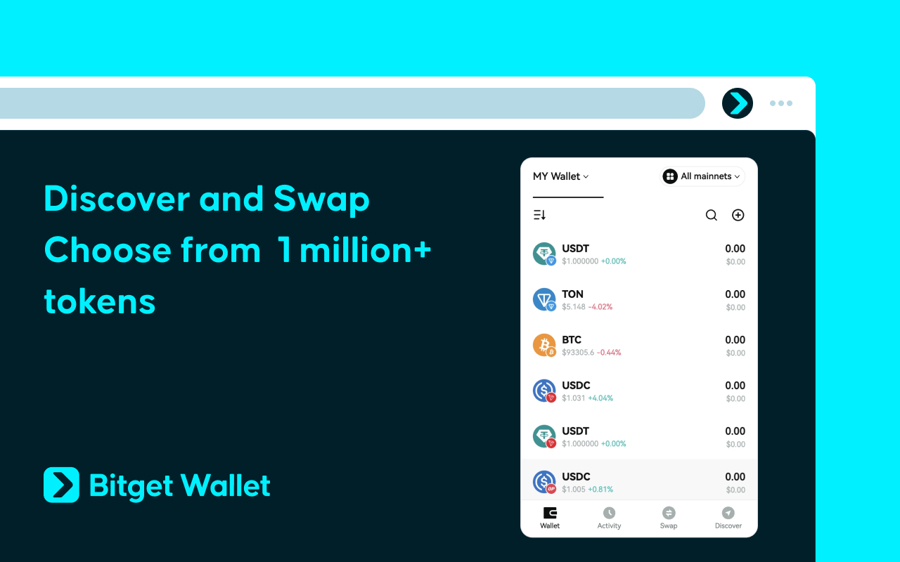 Bitget Wallet - Crypto, Web3 | Bitcoin & USDT