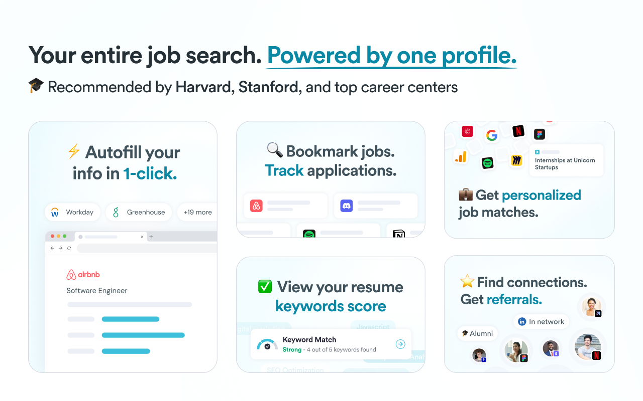 Simplify Copilot - Autofill job applications, job tracker & AI resumes