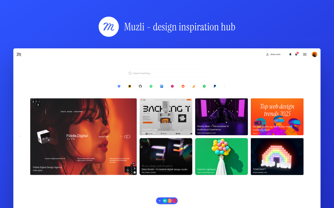 Muzli - Design inspiration hub