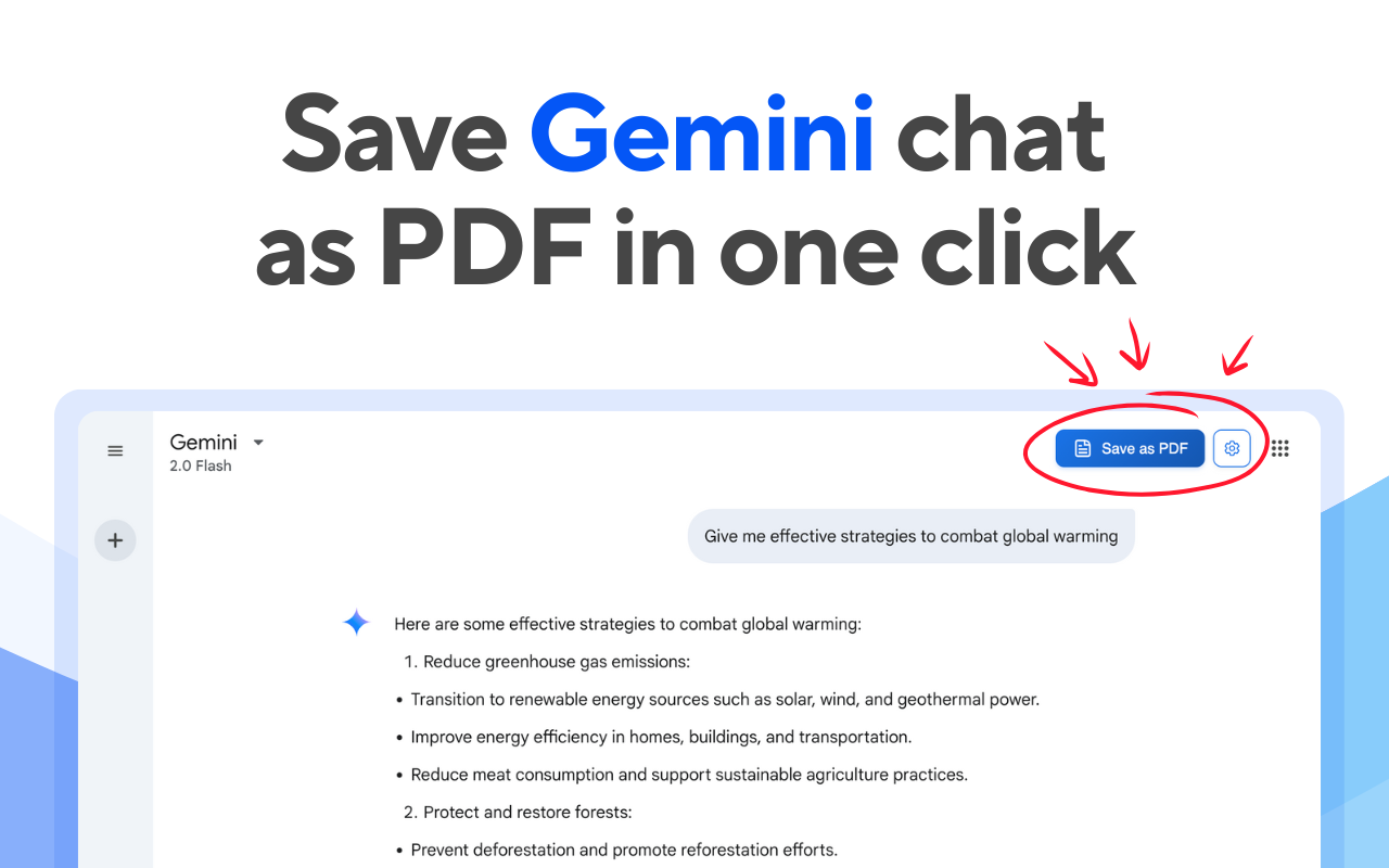 Gemini to PDF