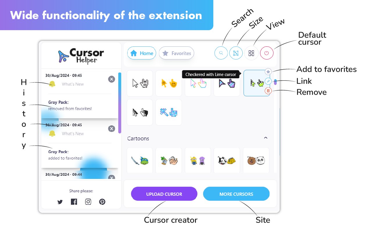 Cursor Helper - 自定义光标