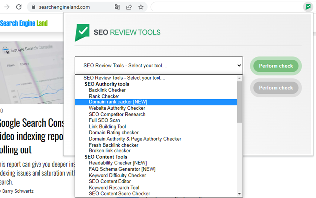 SEO Review Tools for Chrome!