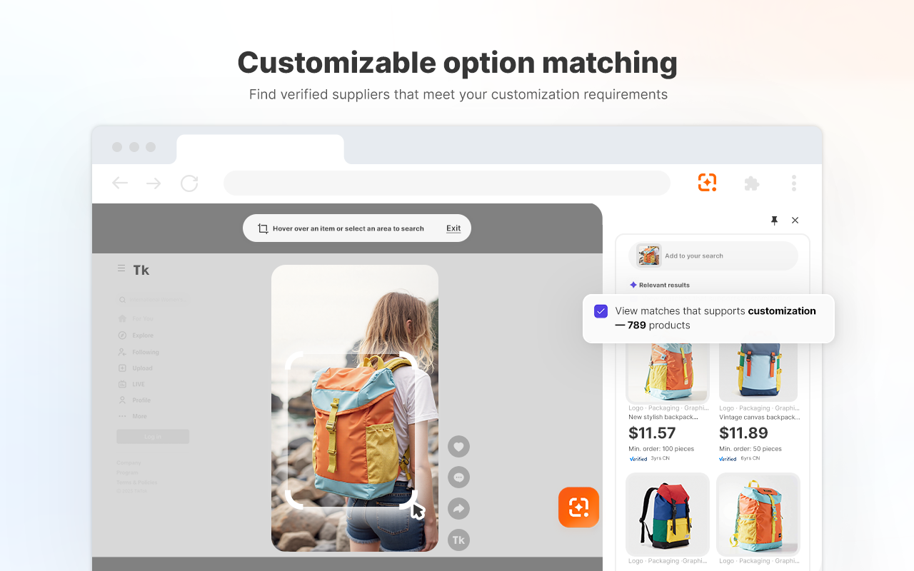 Alibaba Lens: Official Alibaba.com Image Search Tool for Wholesale Supply