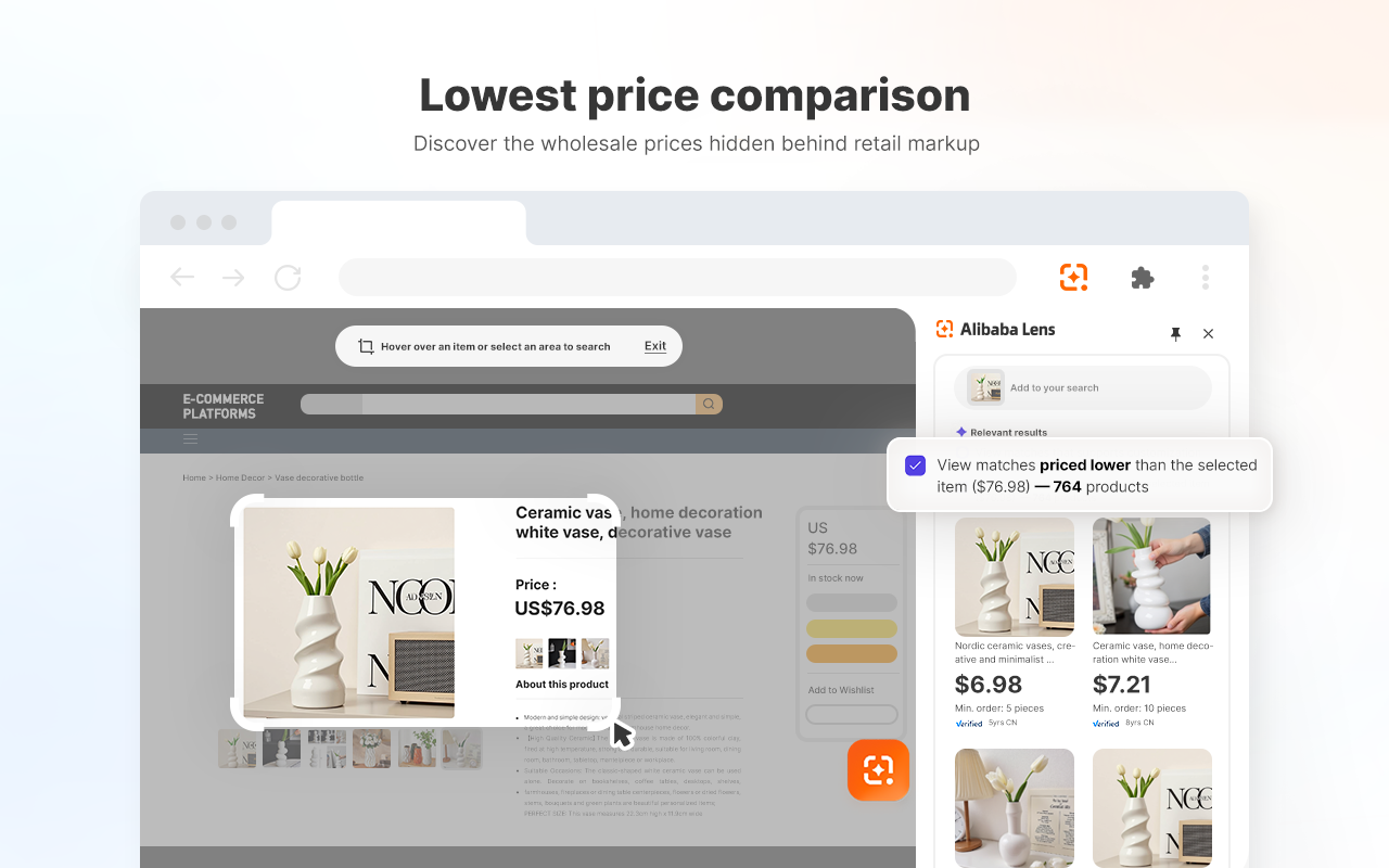 Alibaba Lens: Official Alibaba.com Image Search Tool for Wholesale Supply
