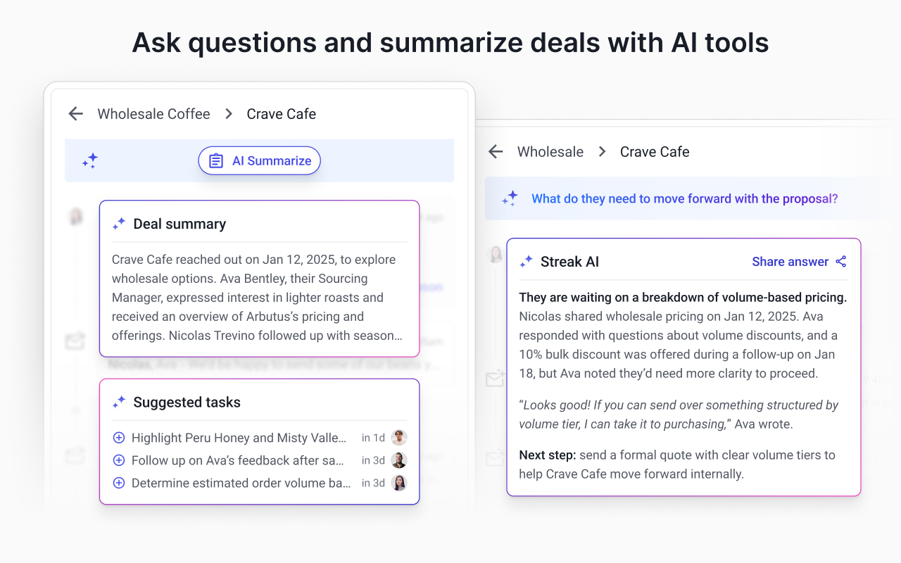 Streak CRM for Gmail