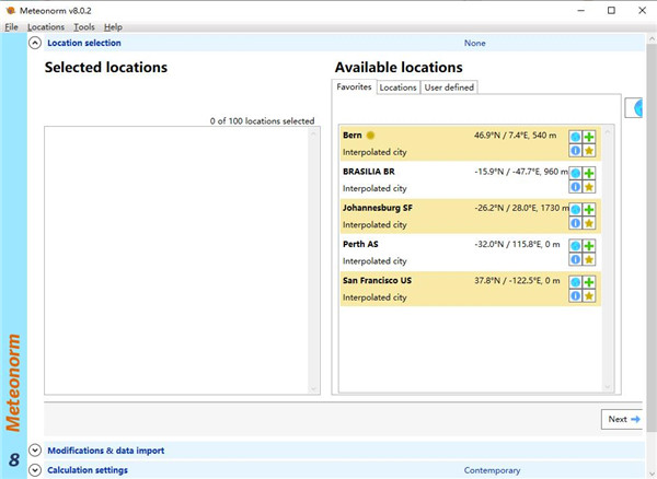 Meteonorm使用教程