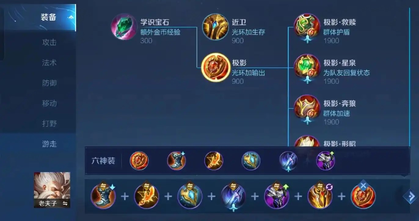 王者荣耀老夫子最强出装怎么出