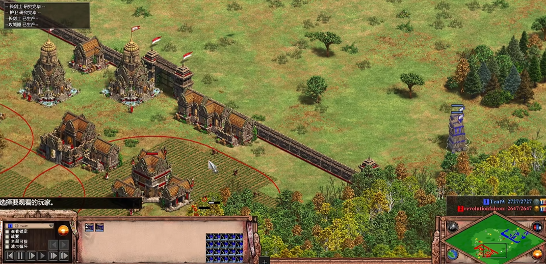 帝国时代2重装长枪兵怎么玩