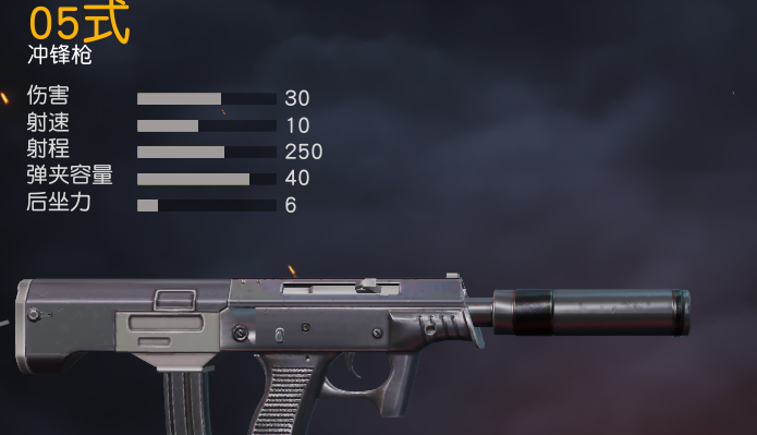 荒野行动05式冲锋枪怎么玩