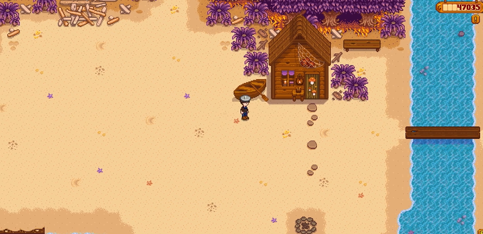 星露谷物语艾利欧特的家怎么进