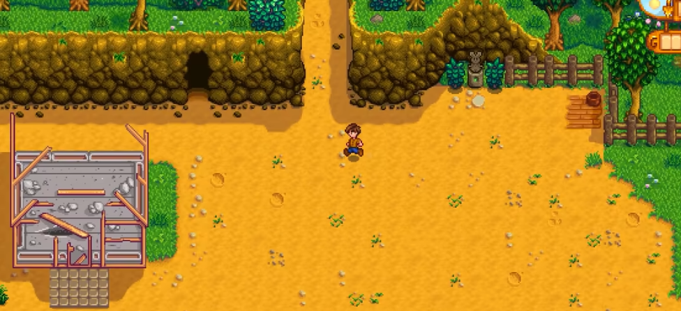 星露谷物语西边山洞选什么