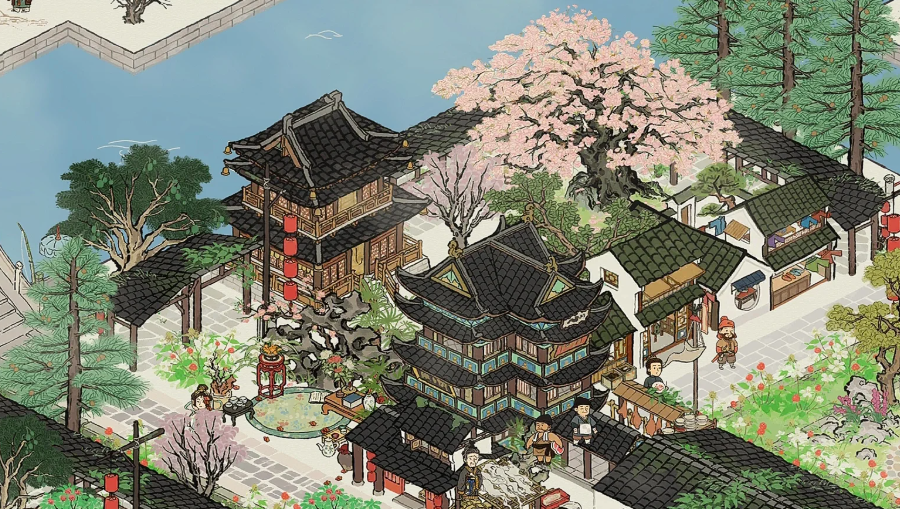 江南百景图什么建筑先升五级好