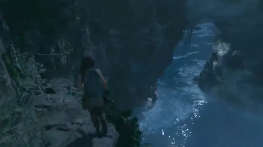 古墓丽影9沿岸峭壁怎么进去